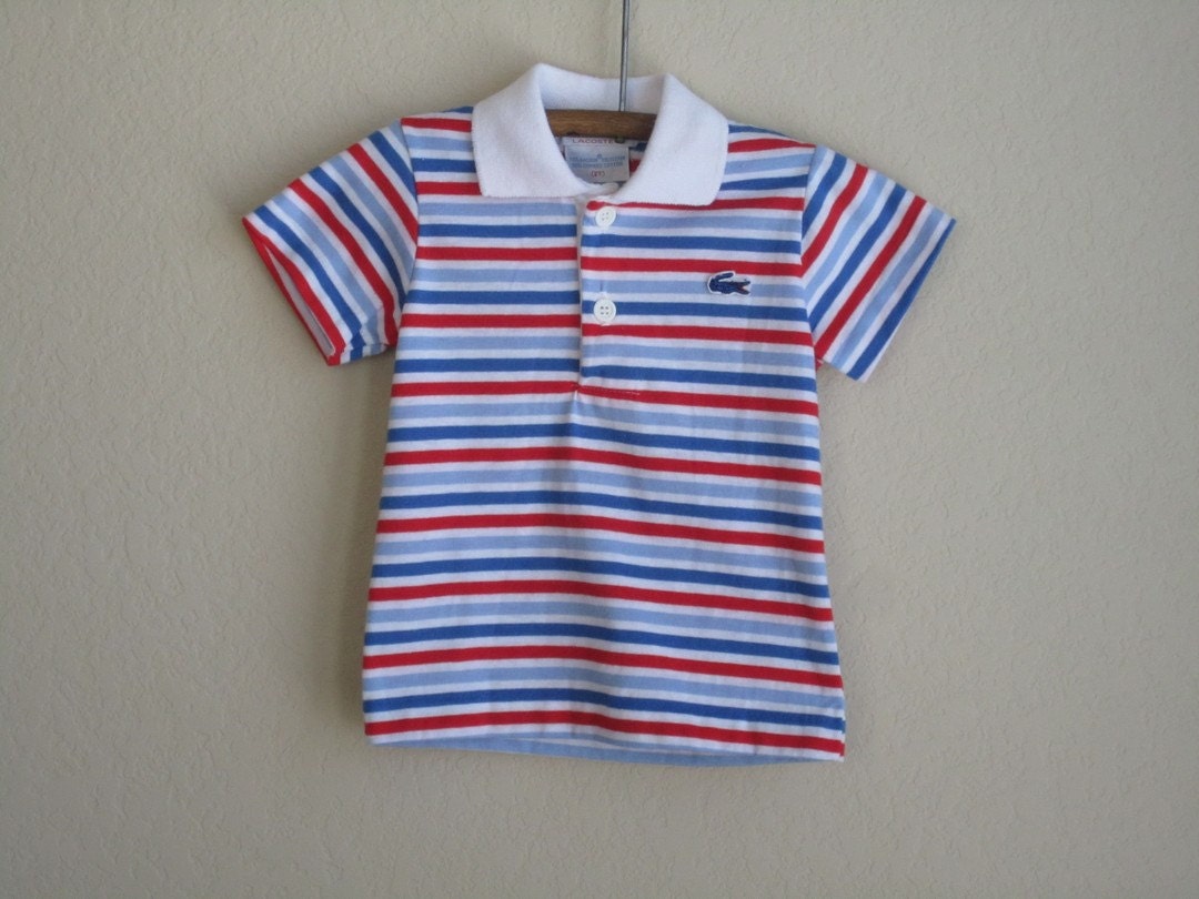 vintage Lacoste shirt toddler boys shirt 2T - OliversForest