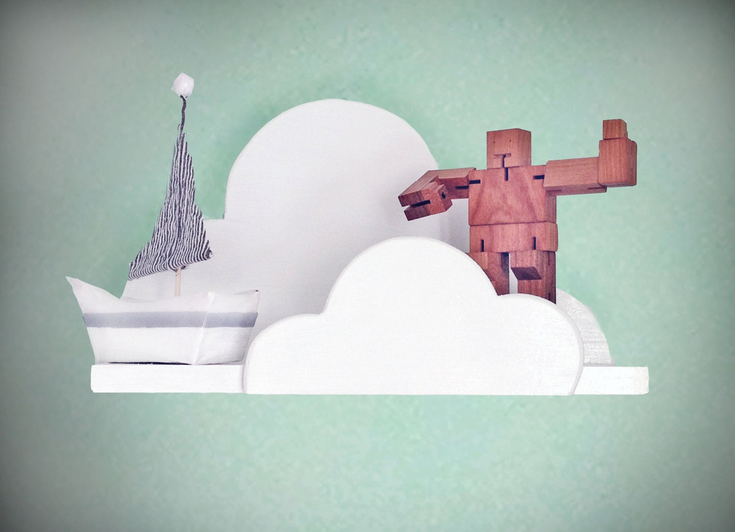 Cloud Wall Shelf- Medium