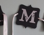 MR. and MRS.  Wedding Bridal Shower Engagement Banner Photo Prop