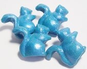 Blue squirrel push pins office organization animal thumbtacks desk accessories 