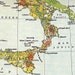 Geology Vintage Map Italy Colorful 1923 Home Decor to Frame