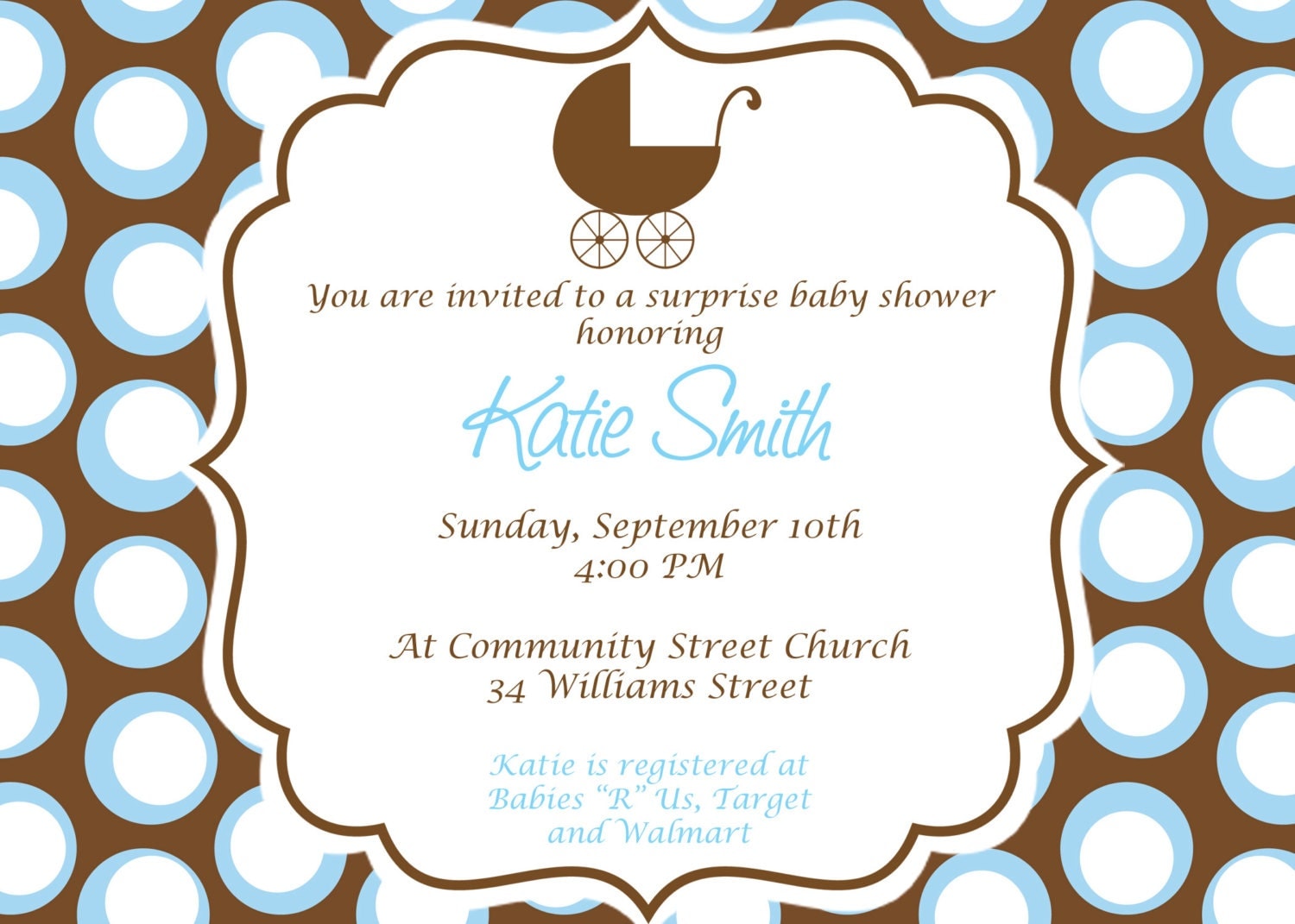 Baby Shower Invitations For Boy