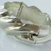 Vintage Mexican Silver Spiral Bracelet