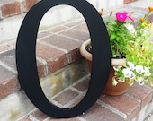 Extra Large Solid Black Wooden Letters