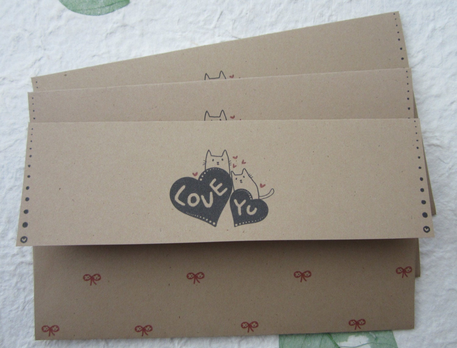 10 envelopes /  Love Yu
