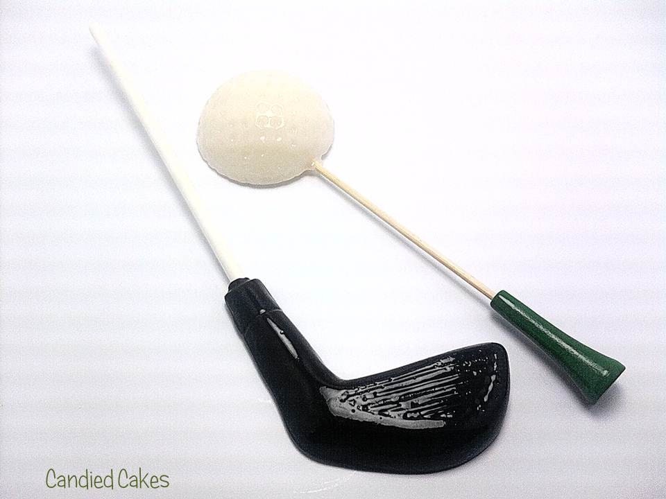 Buy 10 Get 10 Free - GOLF CLUB and BALL Lollipops - Hard Candy
