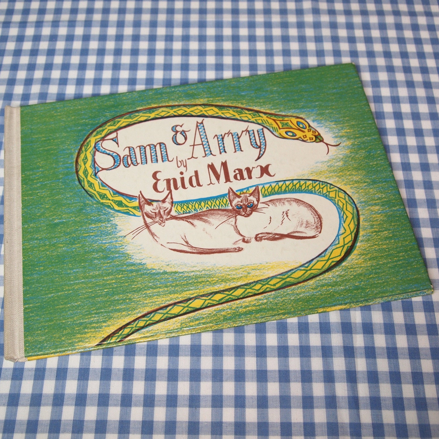 sam and arry or thereby hang two tails, vintage 1972 children's book