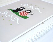 Owl and Pussycat Poem Print