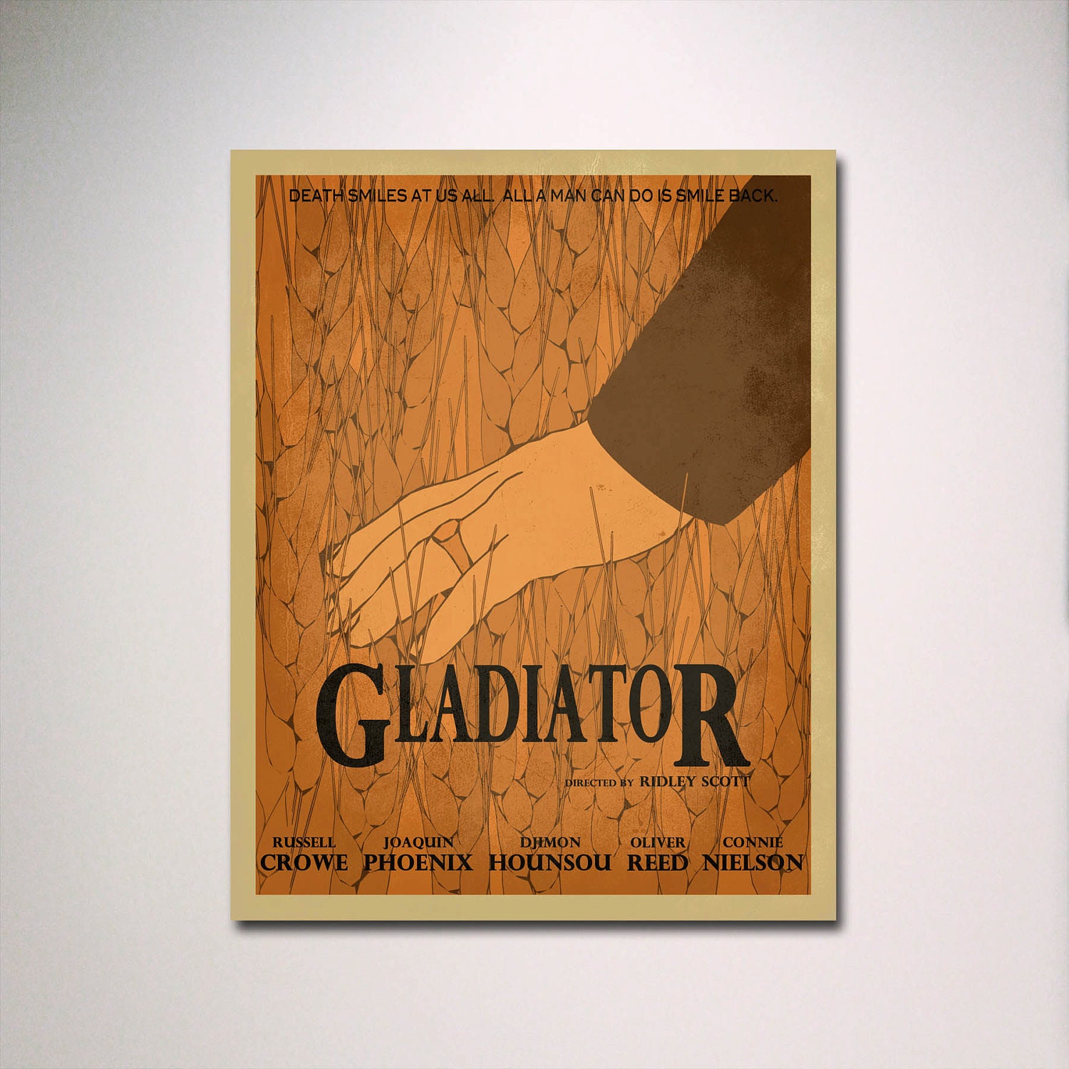 Gladiator Minimalist Movie Poster 11" x 14"