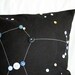 Orion constellation pillowcase -- 16" x 16" -- one of a kind