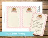Pancake and Pajamas PJs Thank You Note Il_170x135