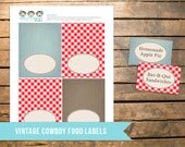 Vintage Vintage Cowboy Tent Cards Il_170x135