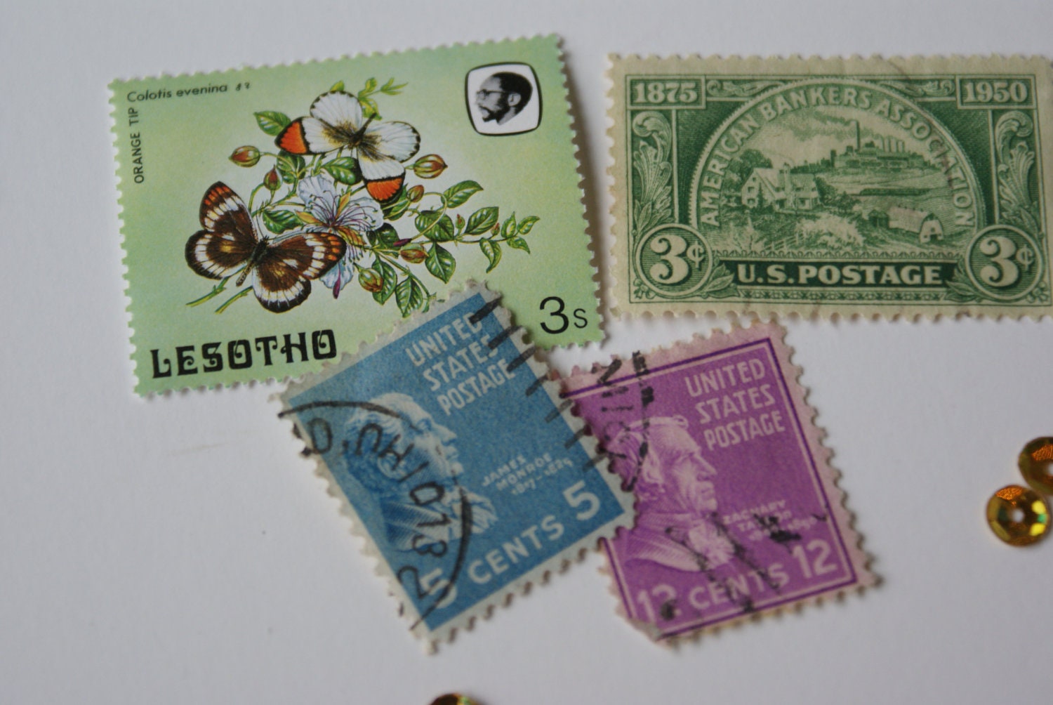 Vintage Stamp Set