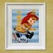 Nursery Art Print - Fireman 8x10 Personalized Firefighter Baby Room Decor