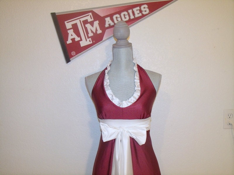 Texas Aggies Colors Gameday Dress, Gig 'Em Texas A&M