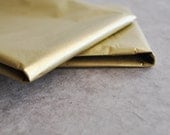 tissue paper- metallic gold (10 sheets)