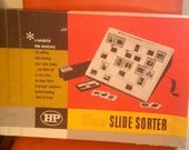 60s Era Hip 35mm Slide Sorter in Box Never Used