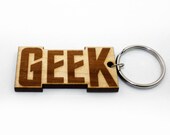 GEEK WPI Gauge, Laser Cut Wood, Keychain, Spinners Friend