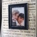 Wedding Anniversary Birthday Frame 22 x 13 Gift for Bride and Groom Song Lyrics Quote You Had Me From Hello