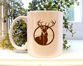 Elk Coffee Mug cool rustic dad gifts for him