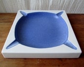 Mod Atomic Mid Century Hyalyn Porcelain Ashtray