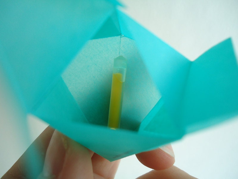 Paper Glow Gemstone diy-kit Diamond shaped