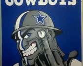 Custom Dallas Cowboys painting