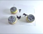 Chicken Beef Carrot Meal Option Wedding Menu Stamp Choose Your Own 3