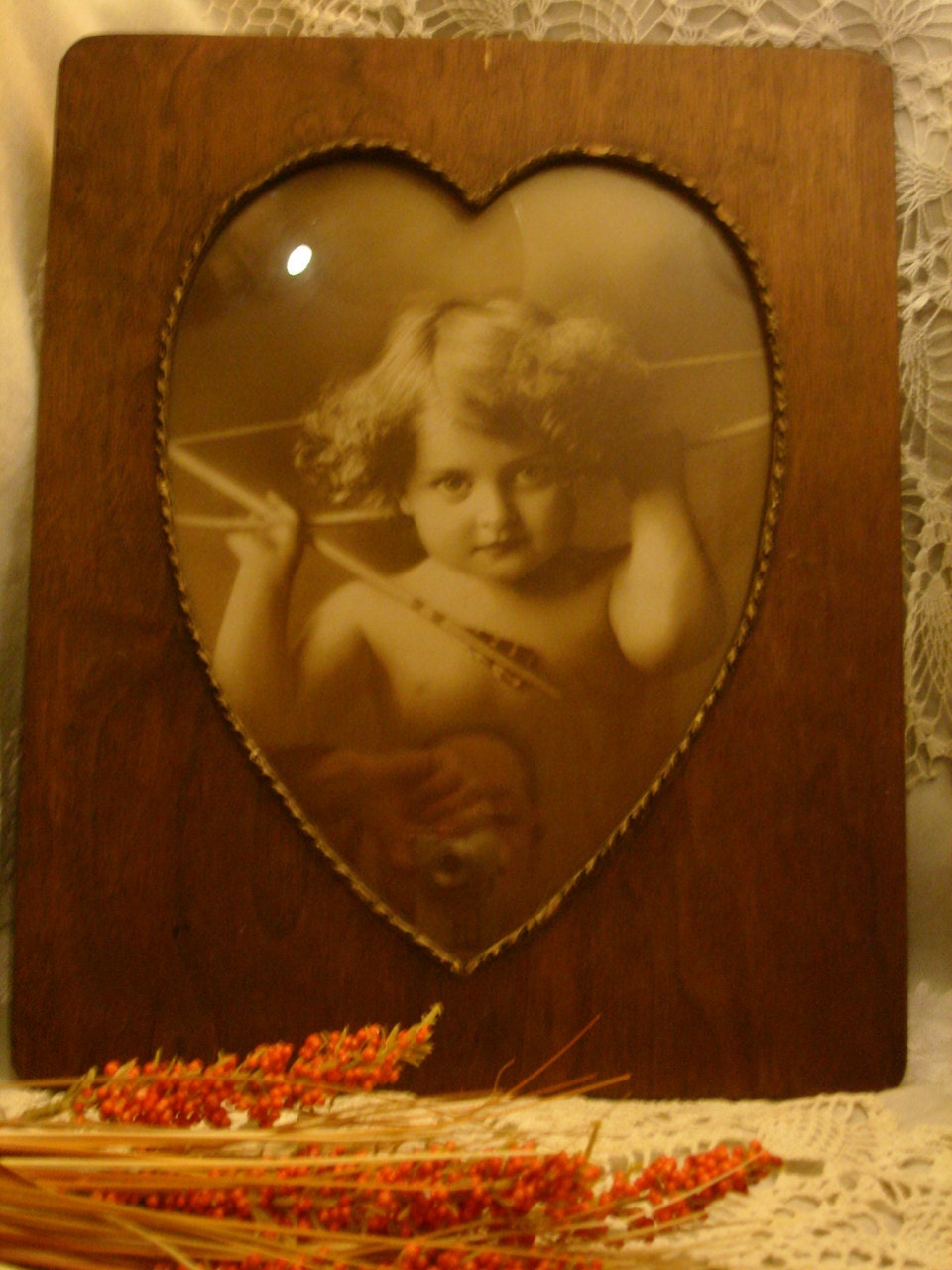 Photos, vintage prints Prints, Nostalgic Cupids cupid Country Decor, Antique Era,  Home