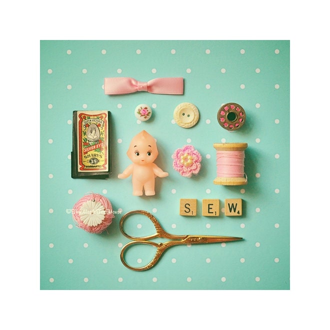Sewing Things, Photograph Print