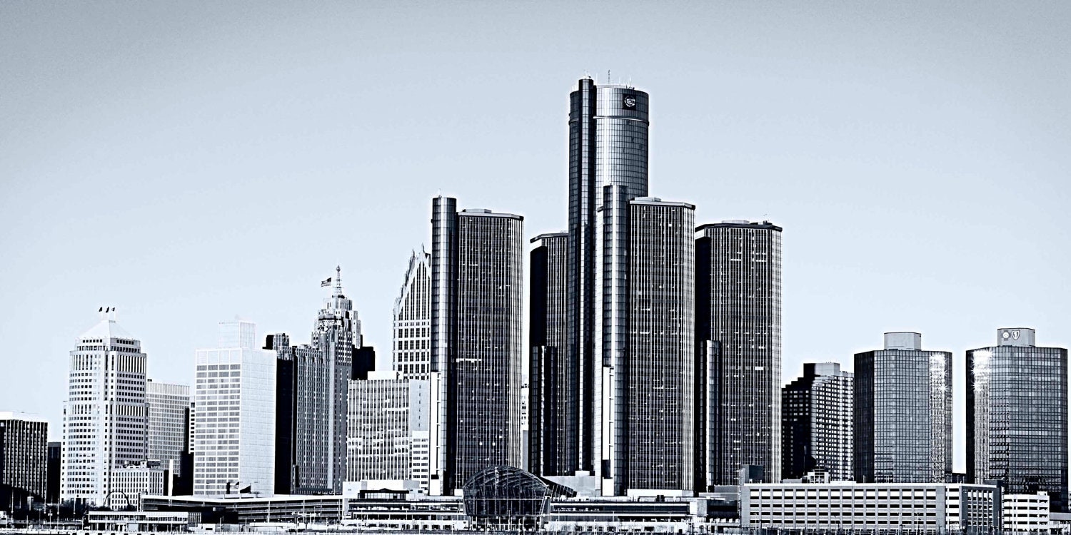 skyline detroit