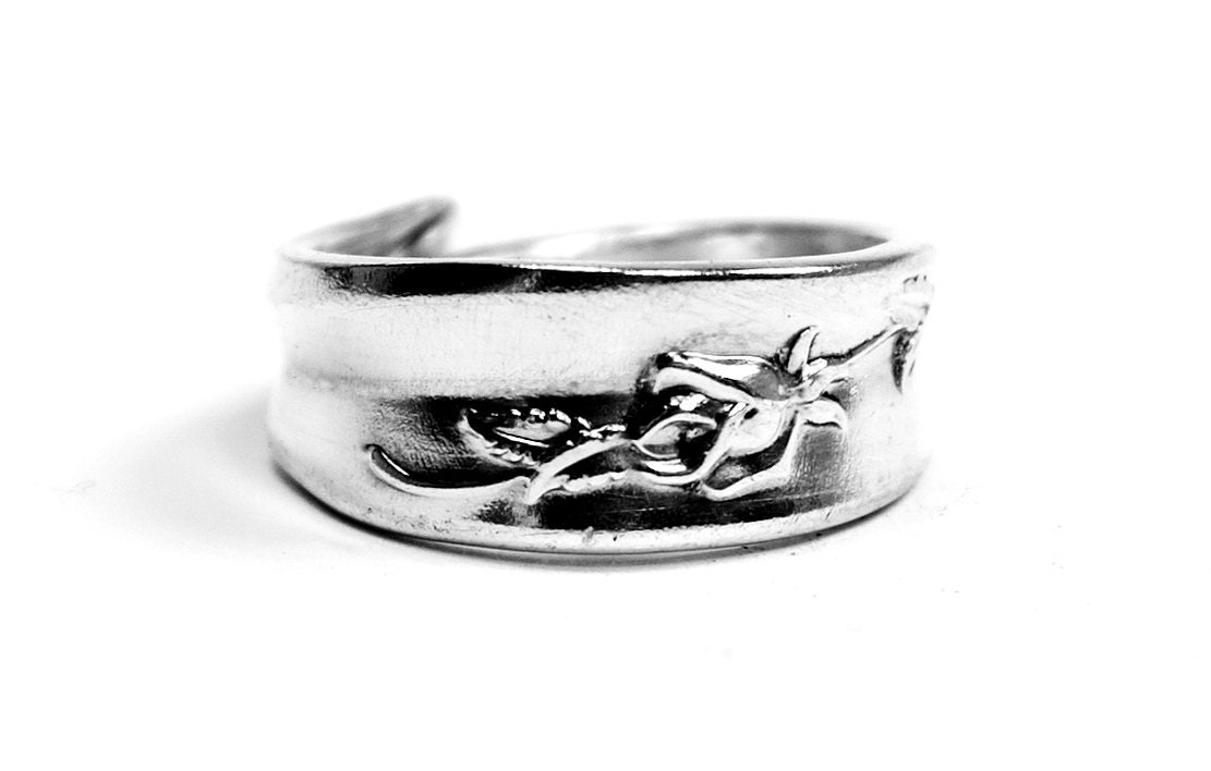 Vintage Silver Spoon Ring