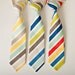 Lake House Collection Stripes, Neckties for boys, choose your size and color FREE SHIPPING