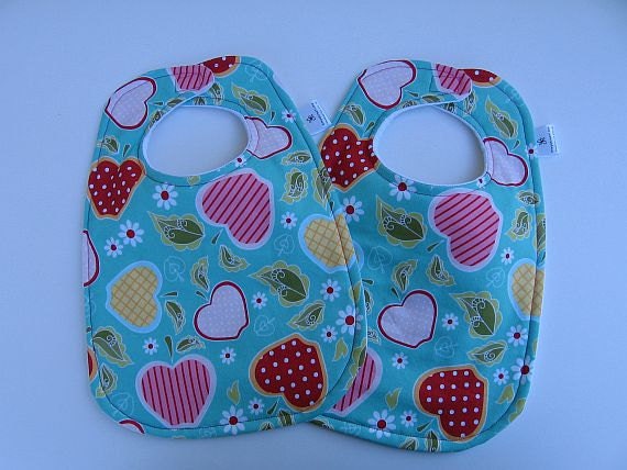Gender Neutral Baby Bib Set / Boy-Girl Bib Set / Baby Bib Set / Toddler Bib Set