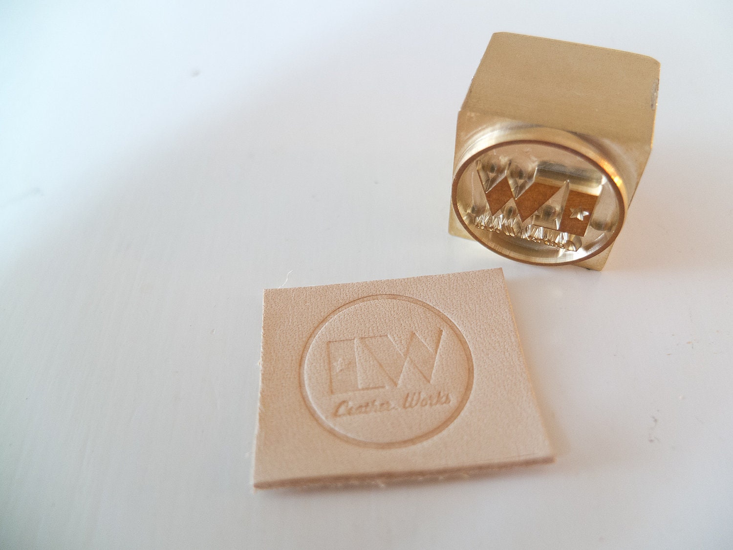 Custom Leather Stamp for Arbor Press Stamping / Embossing / Branding Leather