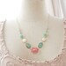 Carrie Bradshaw Stacked Pearl Necklace Multi Layered Pearls Necklace Dramatic Whimsical - SATC IVORY