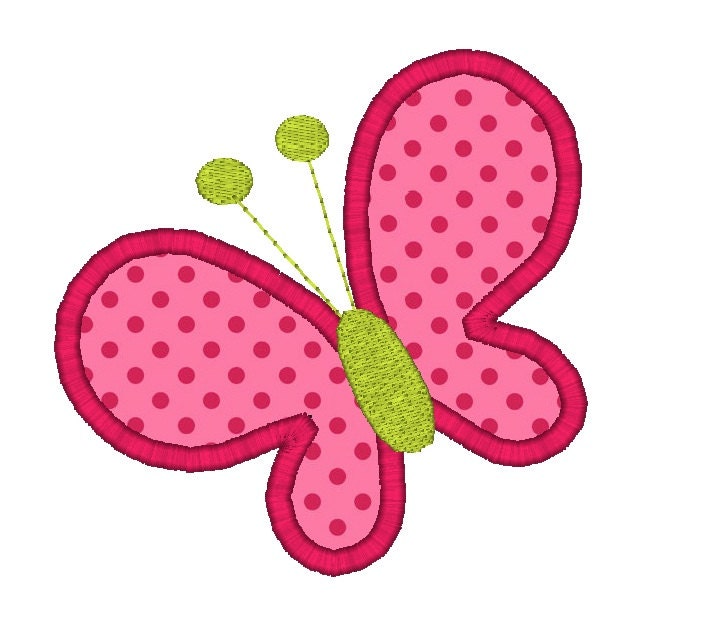 Butterfly applique machine embroidery designinstant by sewchacha Butterfly applique machine embroidery designinstant by sewchacha