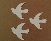 100 White Doves Confetti Wedding Decoration Table Decor anniversary diy