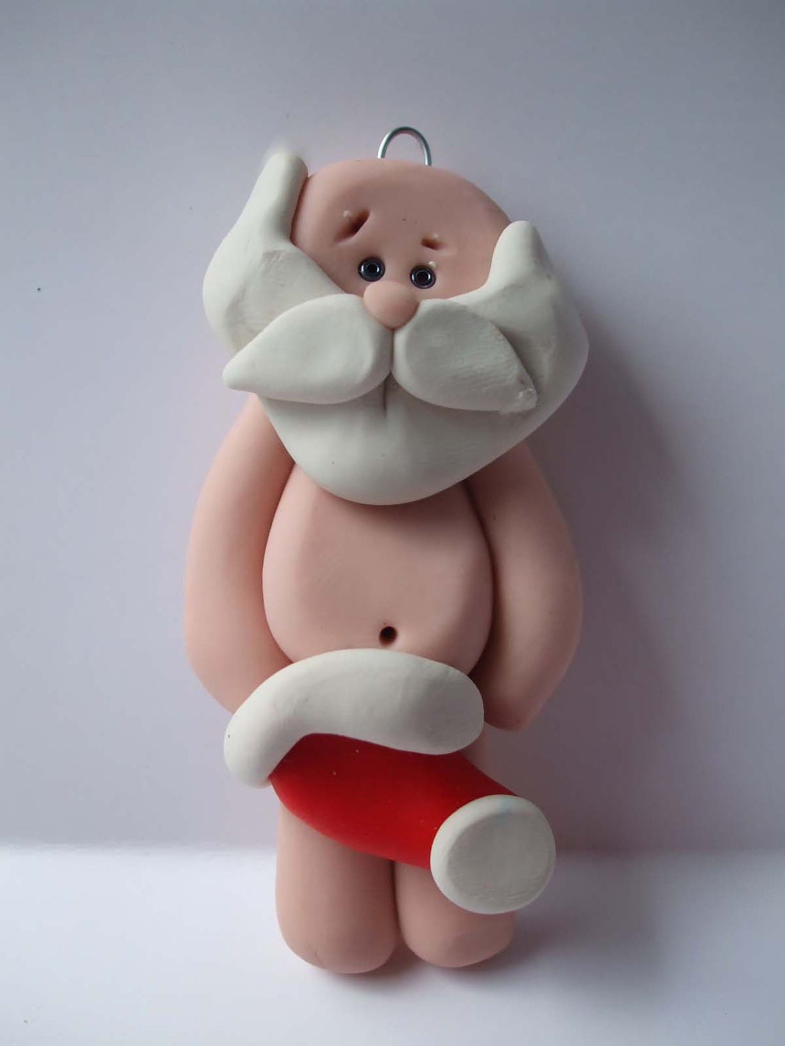 Naked Santa Etsy