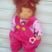 Reserved for Kim - Handmade Organic Waldorf Doll - Princess Merida