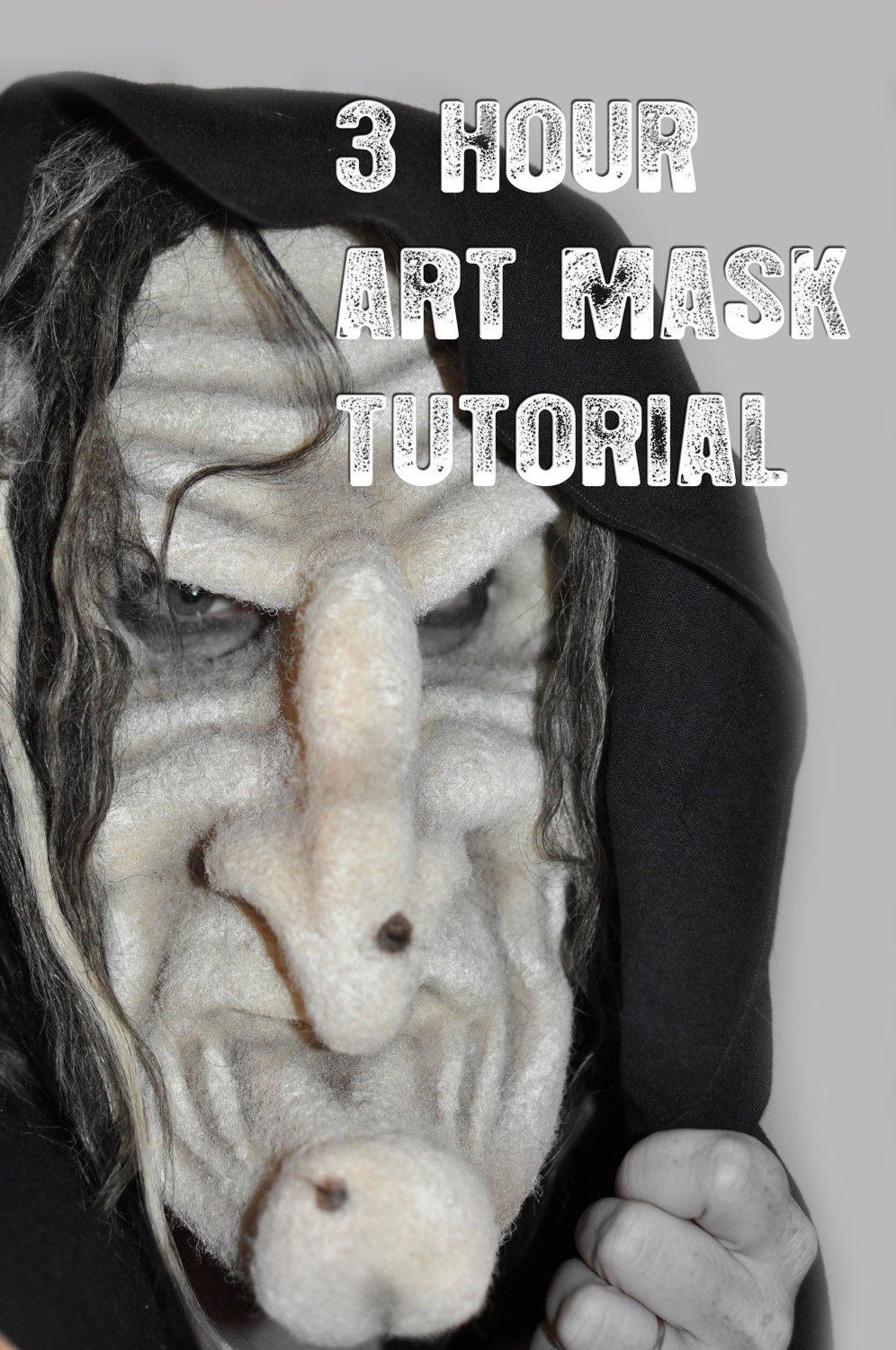 How To Instructional Video 3 Hour Needle Felted Art Mask