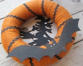 Halloween Witch  Wreath/ Available in 12 and 14 inch only