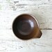 Vintage Russel Wright Lug Bowl - American Modern, Black Chutney
