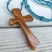 Wood Cross Jewelry - Australian Cypress - Hand Crafted Necklace