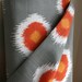 Ikat Domino in Chili Pepper -Home Decor Weight Fabric from Premier Prints - ONE YARD
