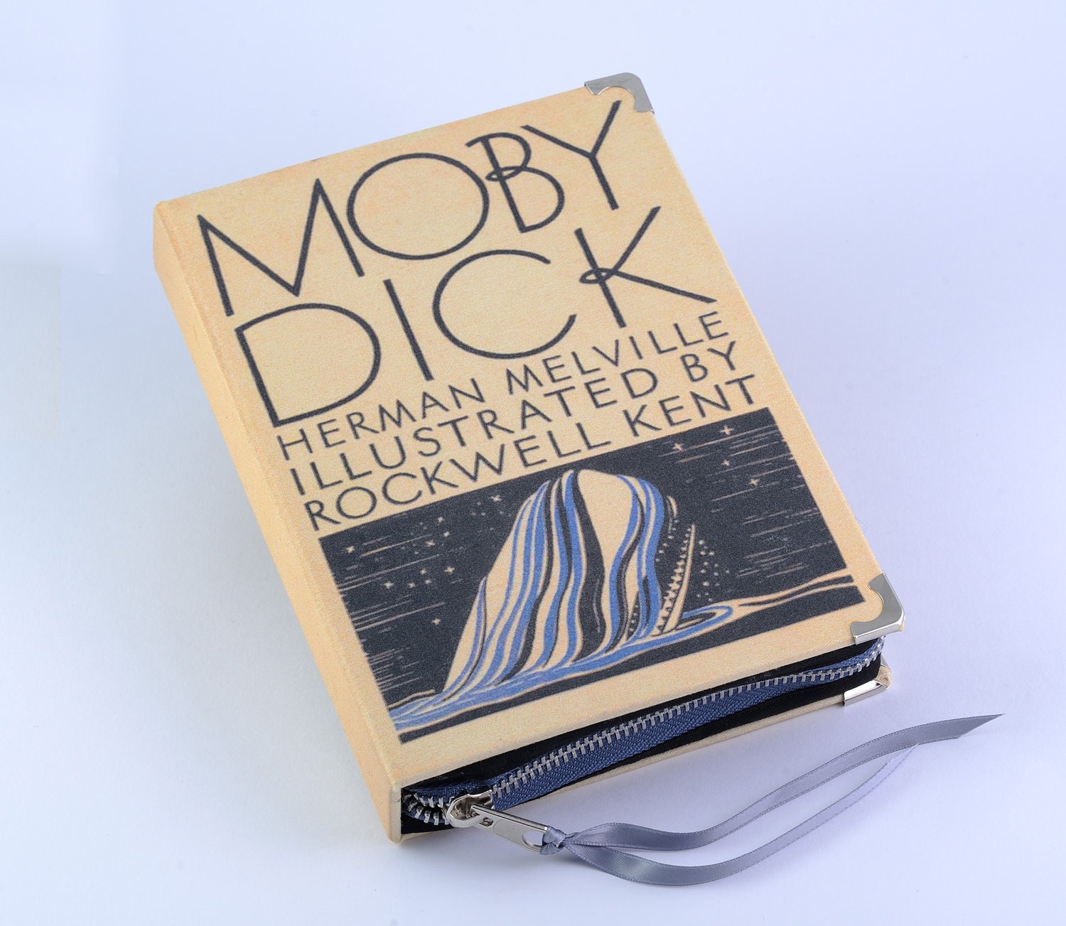 Moby Dick Book Clutch