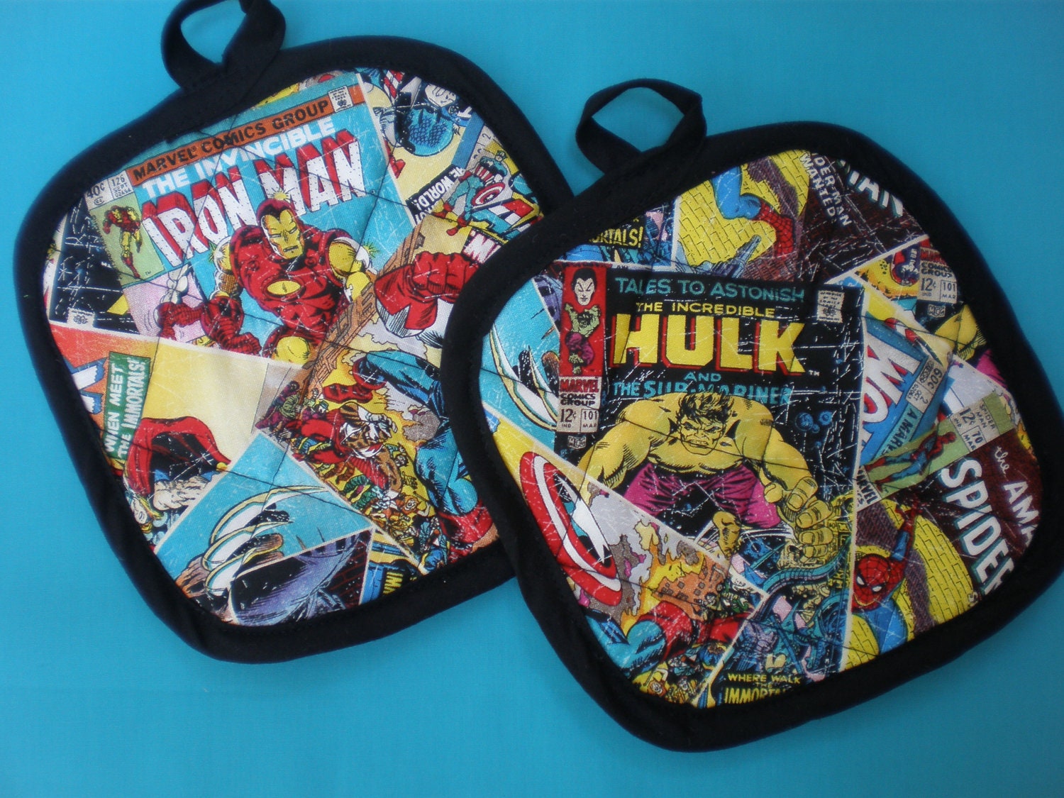 Marvel Comic Avenger pot holders limited quantity