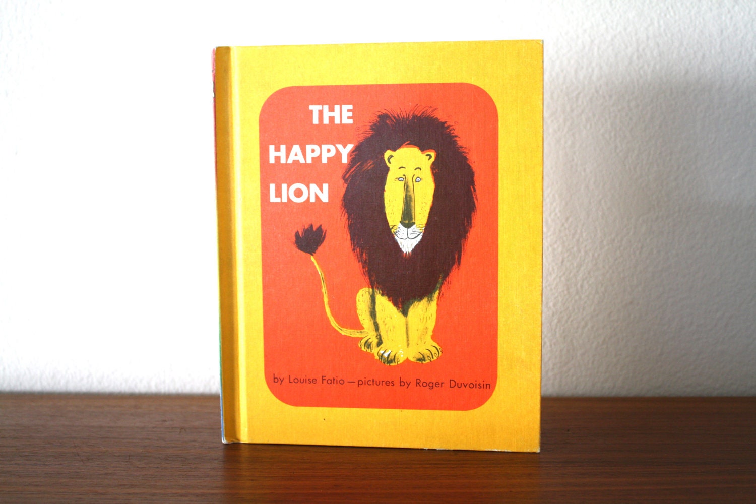 Vintage The Happy Lion Children's Book, 1954, Duvoisin