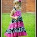 Girls Dress Sewing Pattern, Girl's Tiered Dress, Toddler Dress Pattern, Twirl Dress