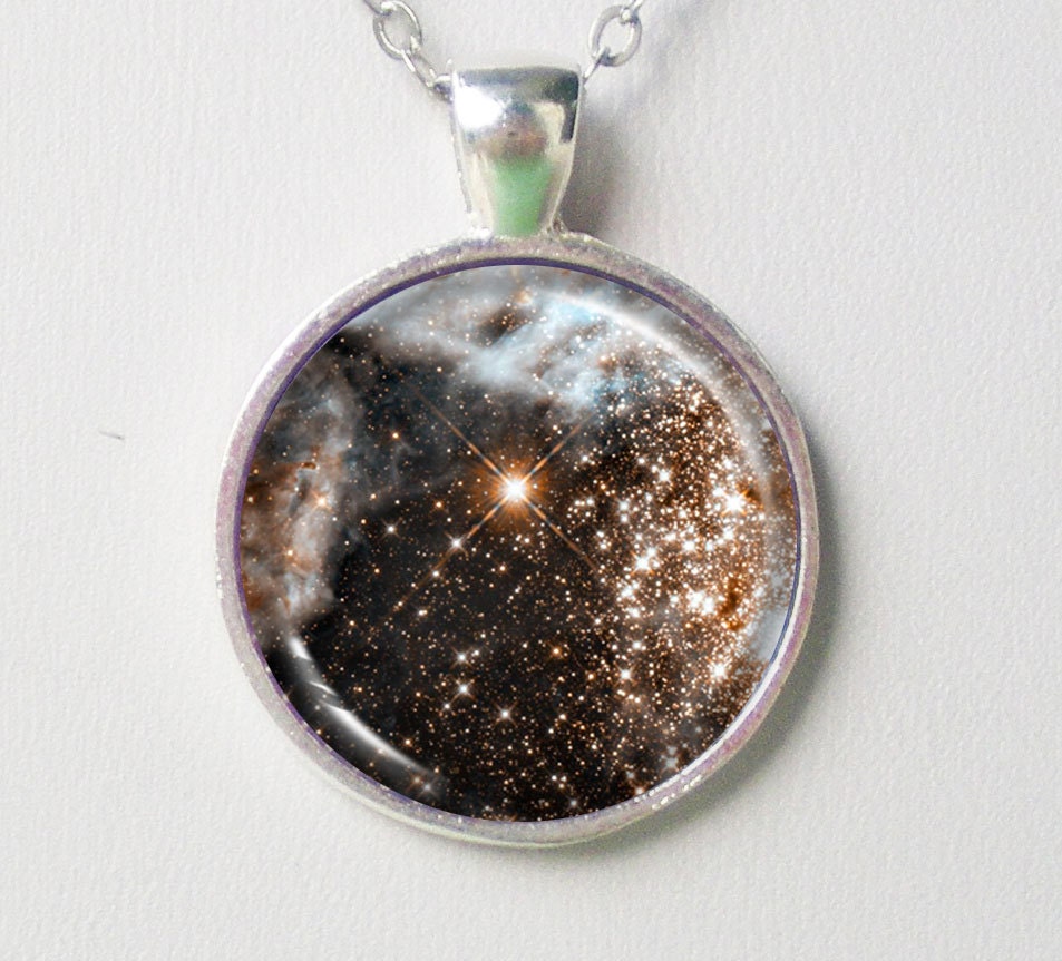Galaxy Necklace - 30 Doradus in Infrared- Galaxy Series